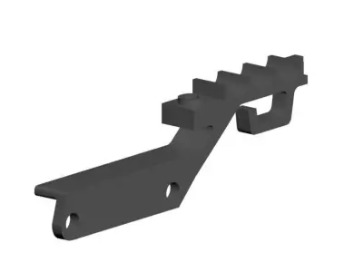 Replacement part IF560 Wire Holder for Kyosho MP10 TKI2 3D print model