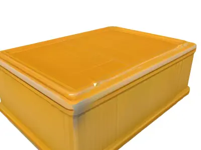 Realistic Car Air Filter 3D Model Low-poly 3D model