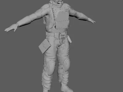 Army Man Free 3D print model