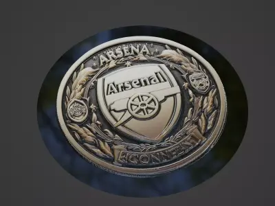 Football Medallion 3D print model