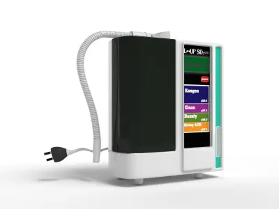 Water cleaning machine - water filter-- Ionizer Model 501 3D model