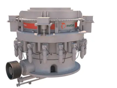 coner crusher mp1000 Low-poly 3D model