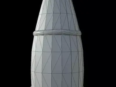 HIE Clean Fish trap D180410 Low-poly 3D model