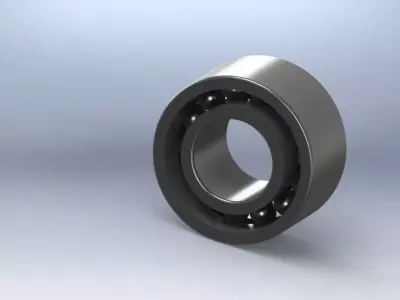 single speed gearbox 3D model