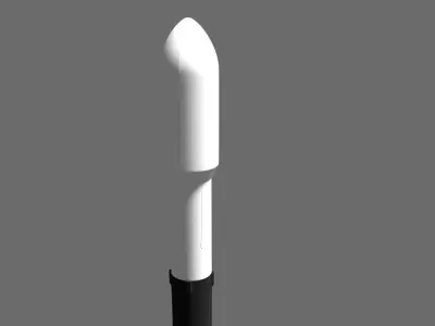 Flacon 9 inspired Rocket Free 3D model