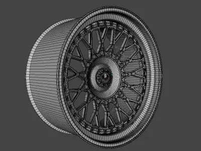 WHEEL BASED VOSSEN ERA-1 TYPE LUG NUT 3D model