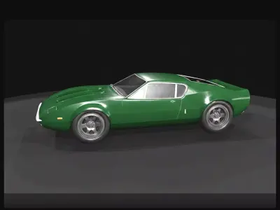 1-87 AMC AMX 2 - 1969 Print Ready STL 3D print model purchase