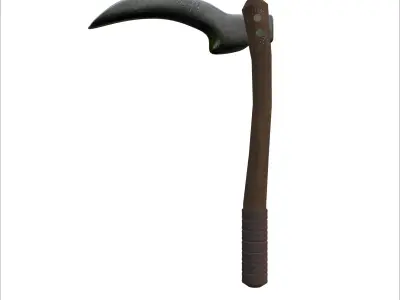 Ninja Kama Weapon PBR 3D model