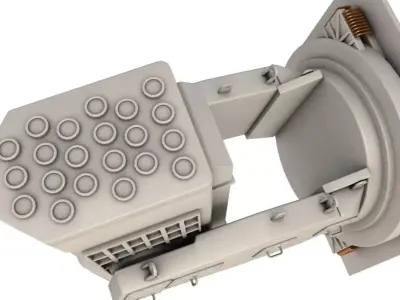 RIM 116 Rolling Airframe Missile  3D model