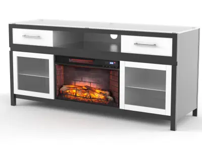 Electric Fireplace Free 3D model order