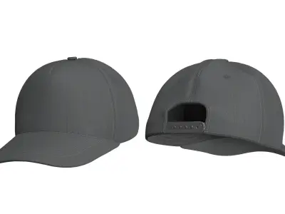 Baseball Cap - Marvelous Designer 3D model 3D model