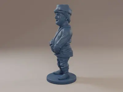 Donald Trump Santa Claus 3D print model