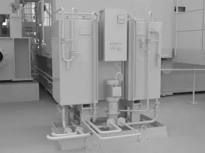 GAS-PUMPING UNIT 3D model