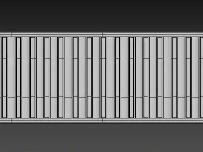 ship container -- Rust 3D model