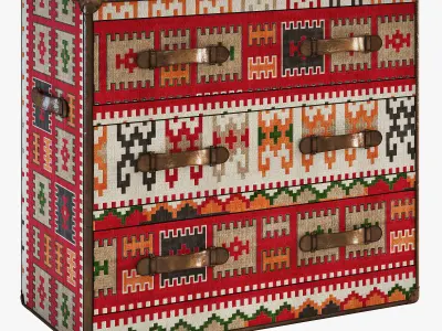 Andrew Martin kilim 3D model