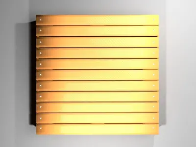 Pallet - Two Way Stringer 3D model