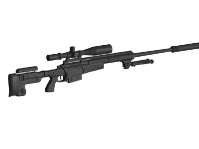 Mk 13 rifle 3D model