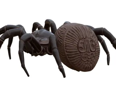 Hourglass Spider 3D model