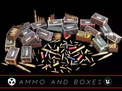 Ammo and Ammo Boxes Pack