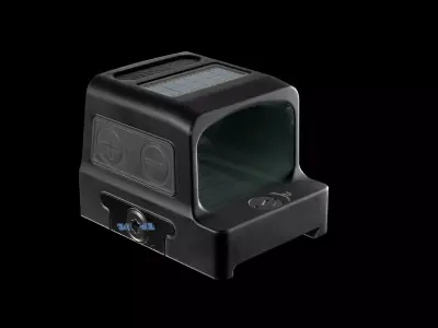 HE509T Red Dot Sight Low-poly 3D model