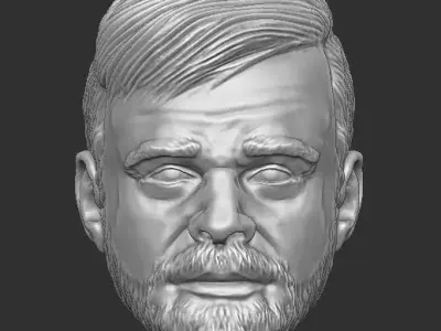 Star Wars Legends Luke Black Series 3D print model