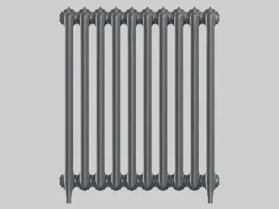 Epoca Cast Iron Radiator 2C10 3D model