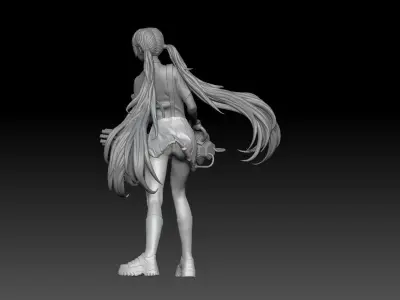 APOCALYPSE MAD GUNSLINGER JAPAN SCHOOL 3D print model