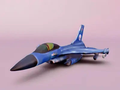 F-16 Fighting Falcon 3D model 3D model