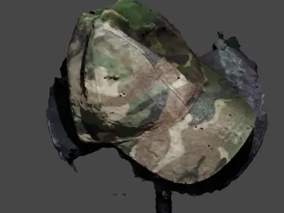 military cap 3D model