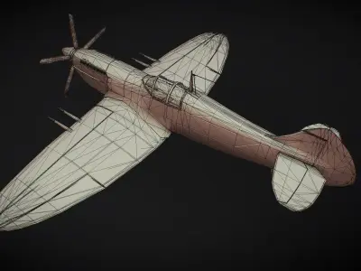 Supermarine Spitfire 3D model
