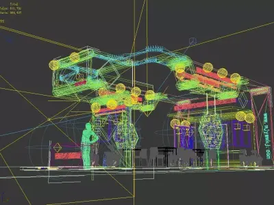 Exhibition - Area -10X6-3DMAX2009-022 3D model