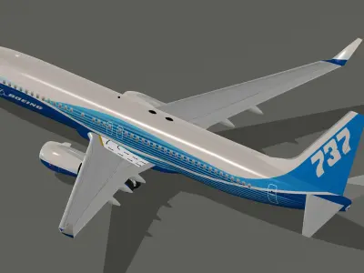  Boeing 737-800 House Livery 