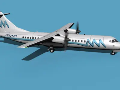 ATR  ATR-72-600 Aero Mar 3D model