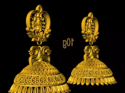 Lakshmi Jumka 3D print model