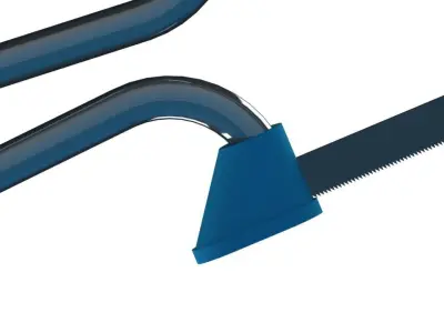 hobby saw for kids  Low-poly 3D model