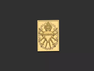 Heart Pendant 3D print model