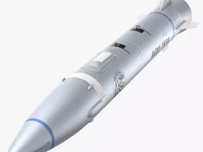 AGM-183A ARRW Hypersonic Missile PBR 3D model