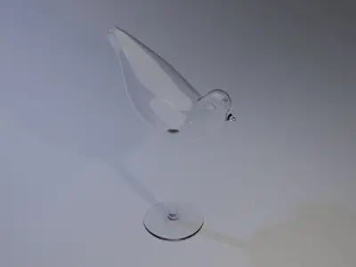 Bird shaped cup Free 3D model