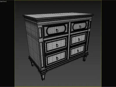 Chest of drawers Free 3D model