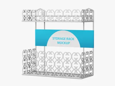 Storage Rack 3D model buy
