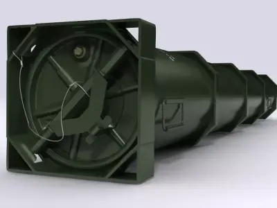 Hydra 70 Containers 3D model