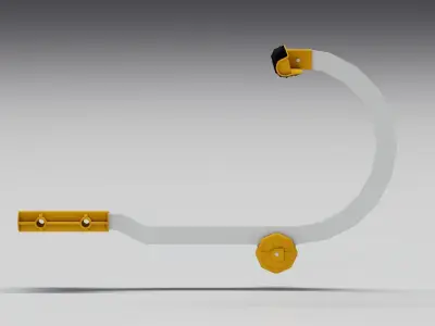 Steep Assist Device Low-poly 3D model