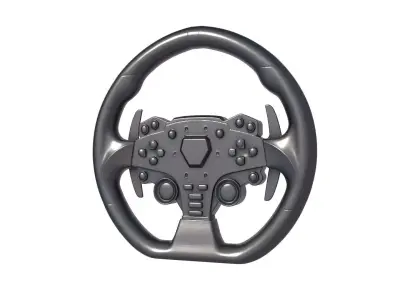 Steering Wheel stl - Cockpit Car - game Steering Wheel 3D print model