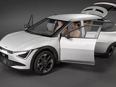 2025 Kia EV6 3D model