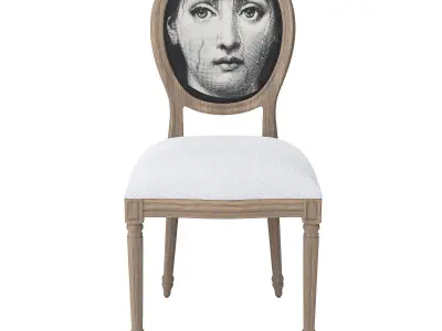 Piero Fornasetti Chair-03 3D model
