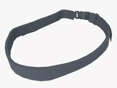 Waist Remote Belt Low-poly 3D model
