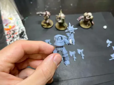 power or bubotic maces 3D print model