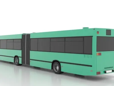 Mercedes-Benz O405GN1-5 Low Low-poly 3D model