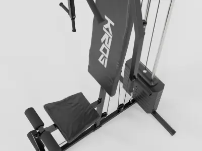 Gym Equipment 002 3D model