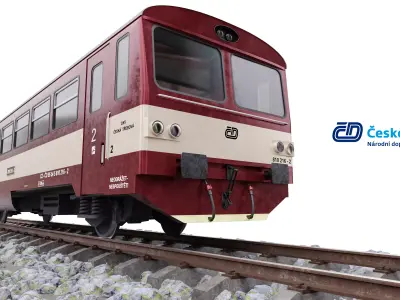Ceske drahy - CD train 810 3D model
